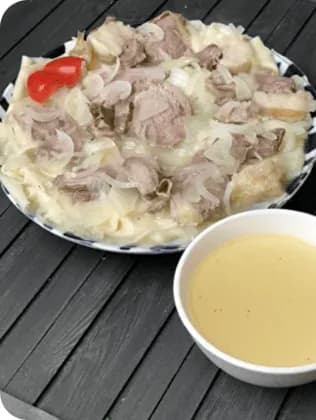Бешбармак с кониной