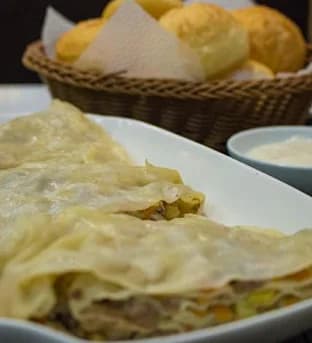 Манты с мясом жаренные